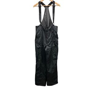 HEAD Skiwear HI109 Ski Bibs Mens Medium Black Insulated Snow Pants Outdoor